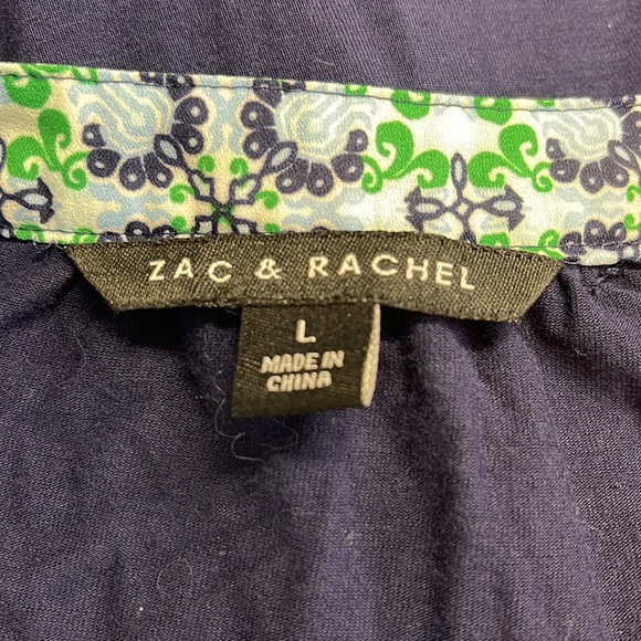 Zac & Rachel Kaleidoscope Pattern Top Size Large - Picture 7 of 8